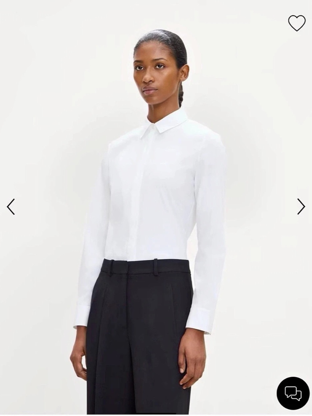 Theory Fitted Shirt in Good Cotton